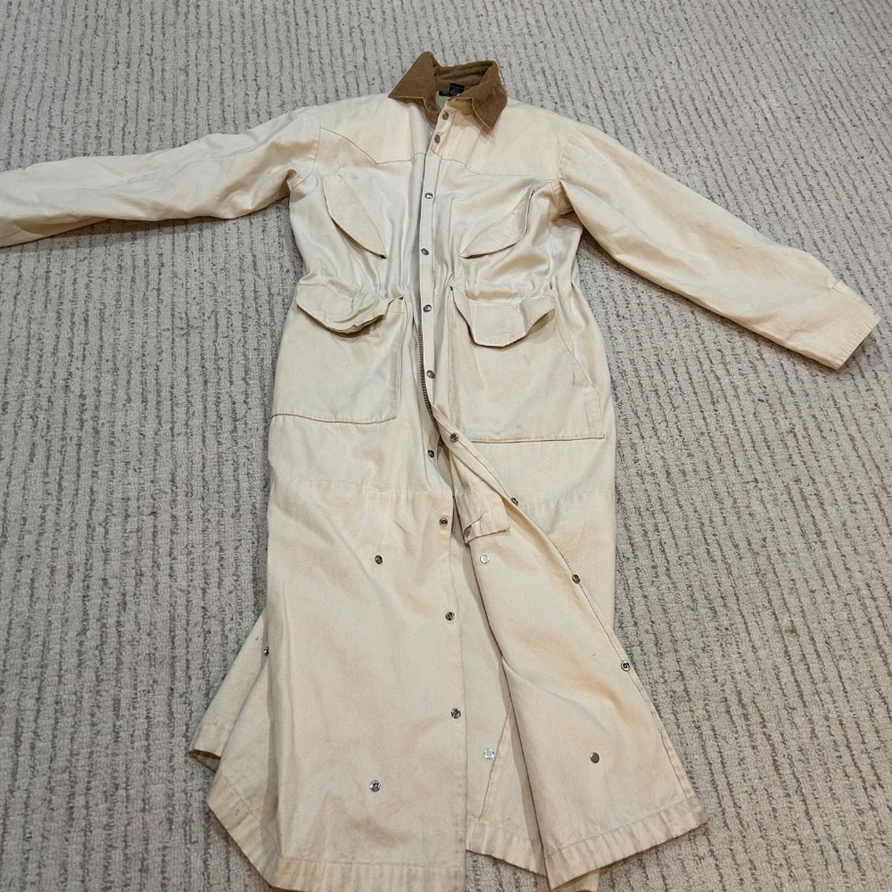 The J. Peterman Company Horseman's Duster Size: S Excellent Condition - Picture 2 of 5